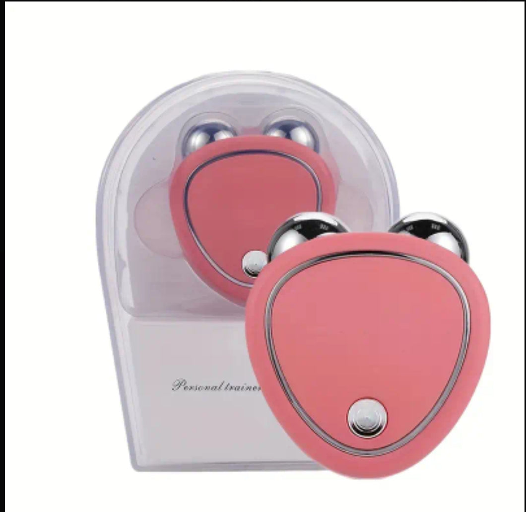 Facial toning treatment device