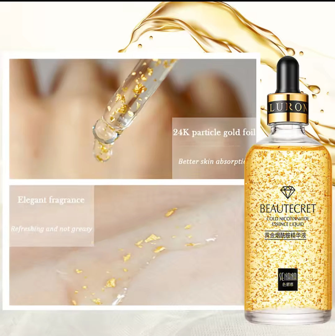 Coffret Soin Visage & Yeux Or 24K – BeautéCret & Senana